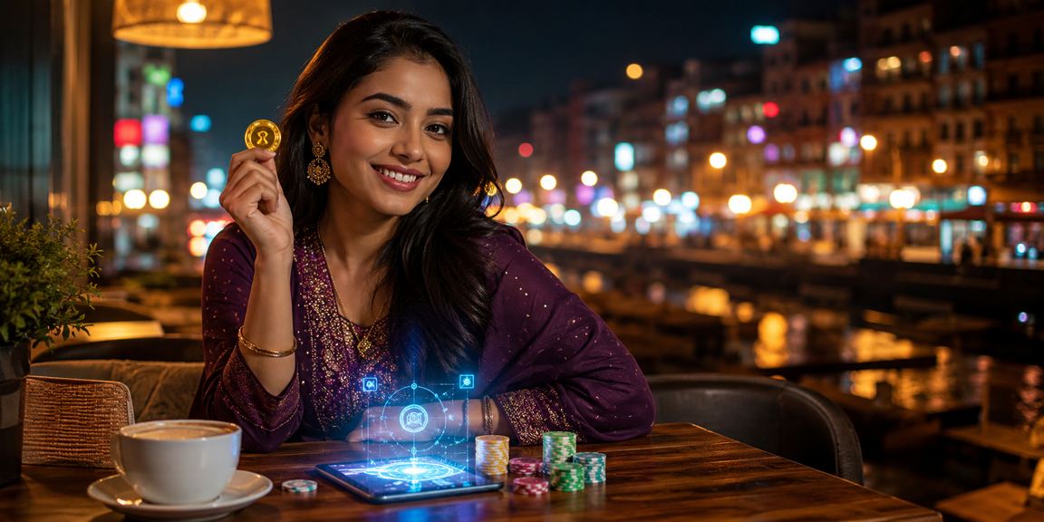 নারায়ণগঞ্জে একজন ব্যক্তি শান্তভাবে মোবাইল ব্যবহার করছেন
