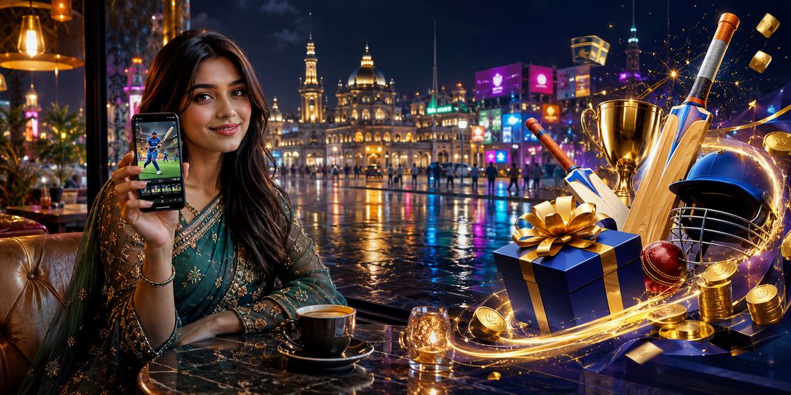 রংপুরে নিয়ন আলোয় ক্রিকেট বেটিং উপভোগ করছেন একজন ব্যক্তি